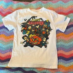 Kids Disney Halloween White T-Shirt